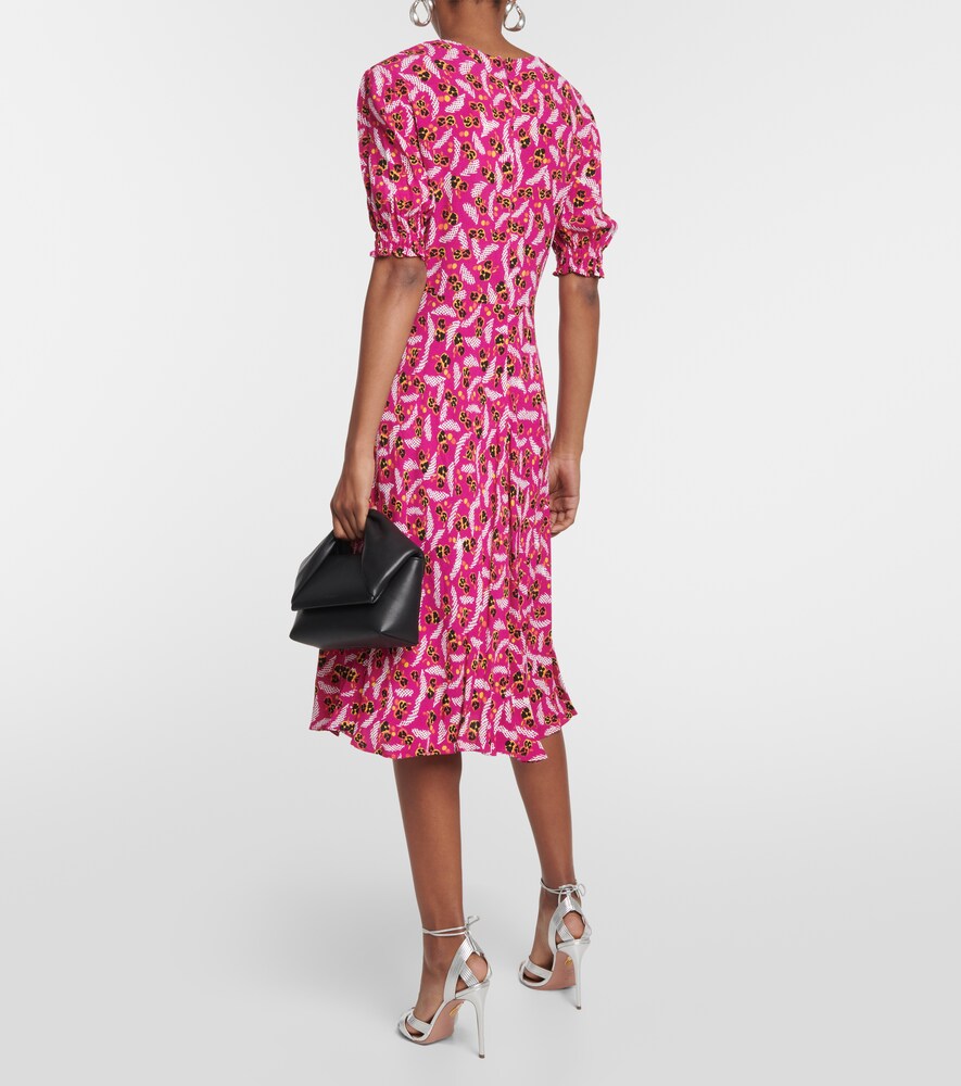 Jemma floral midi dress