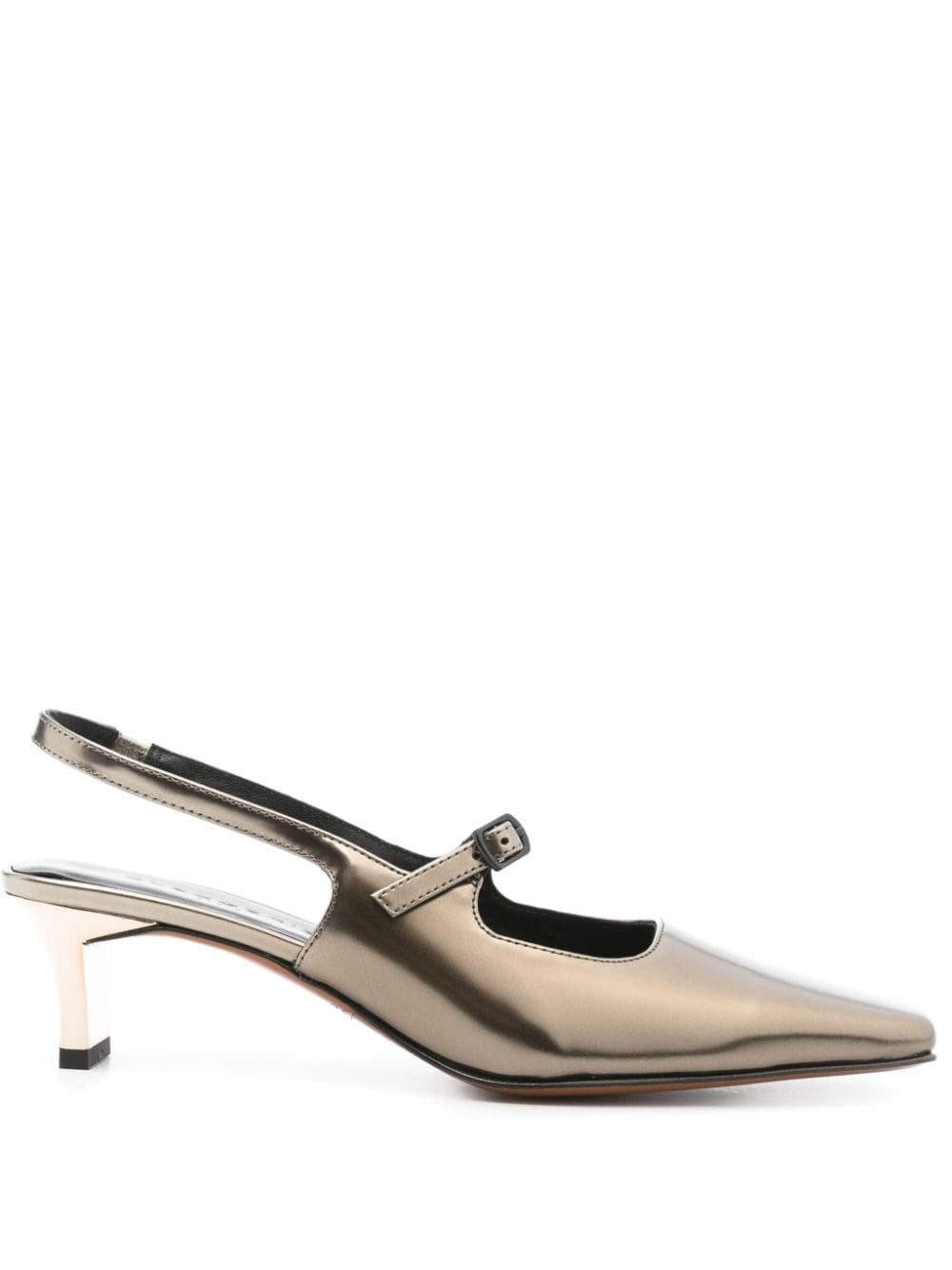 55mm Suzie pumps - Gold
