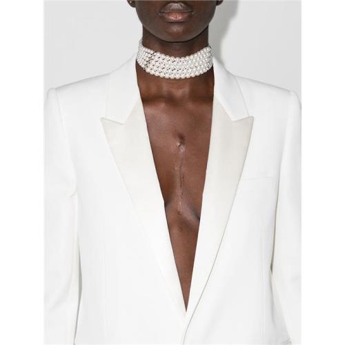 Single-breasted wool bland blazer