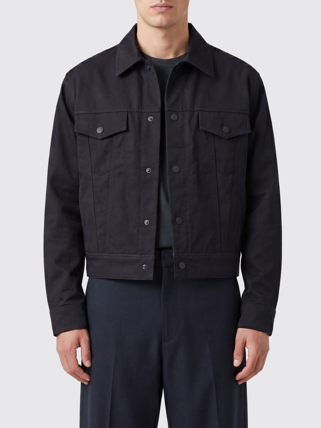 Jacket Men color Black