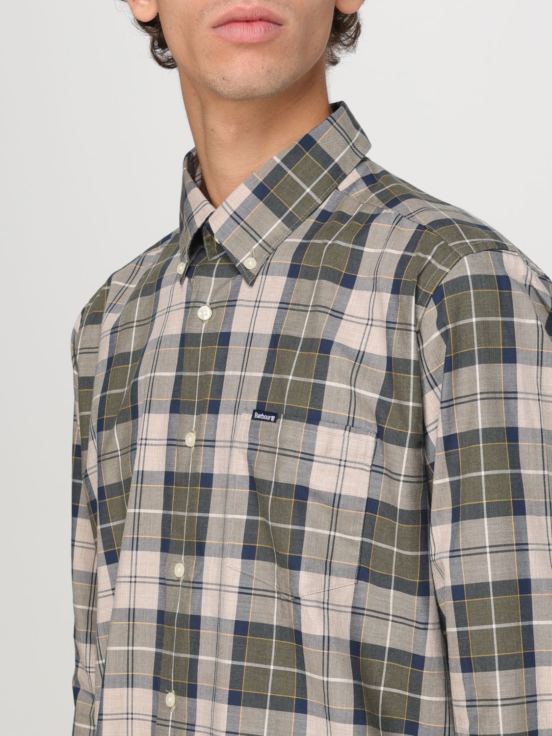 Shirt Men color Acid Green