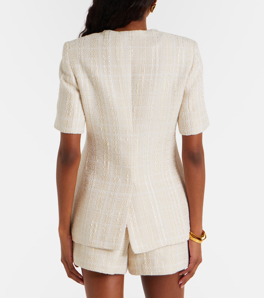 Bodie cotton-blend tweed jacket