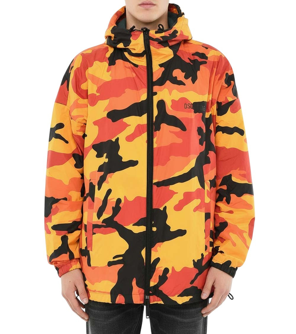 Orange Hood Jacket