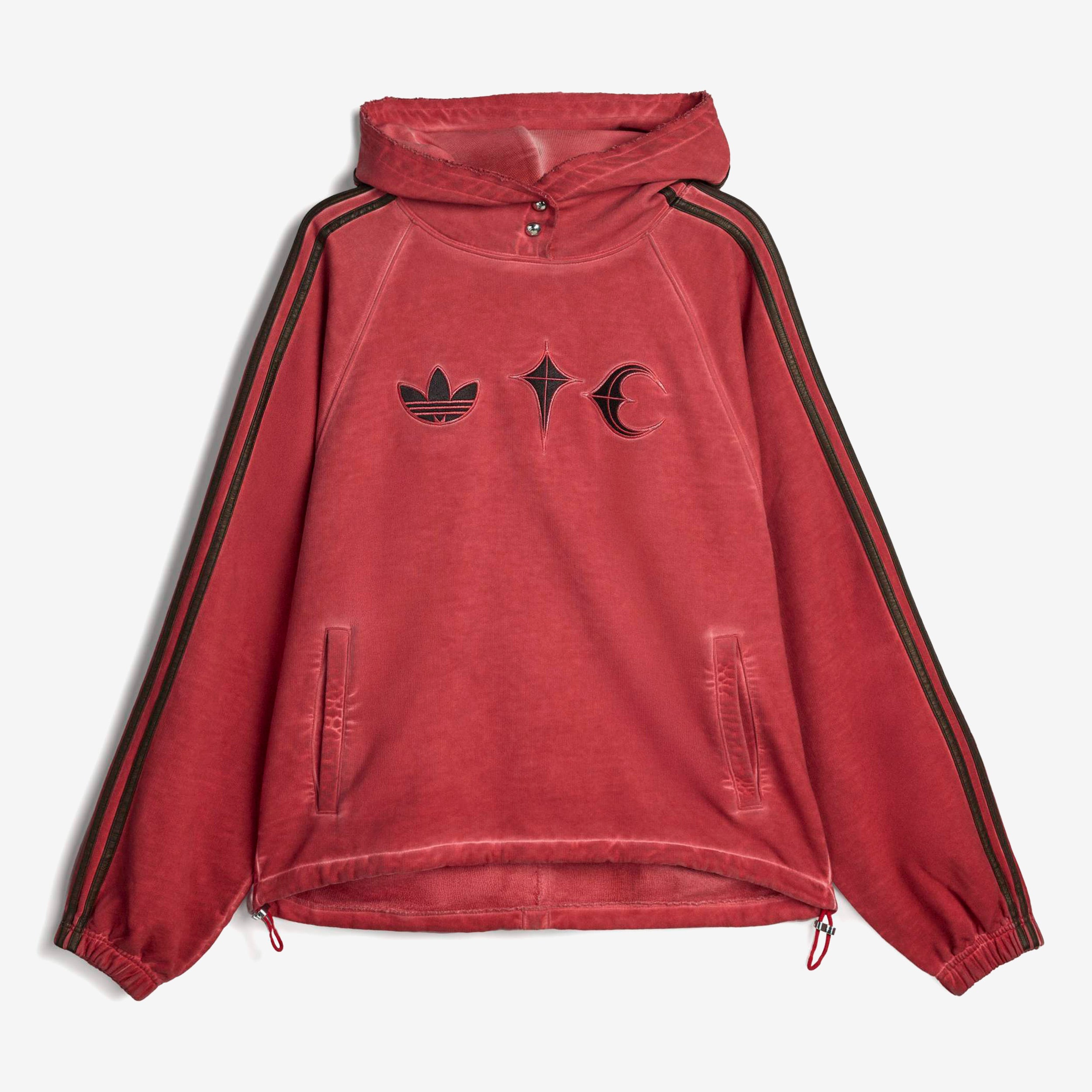 Adidas Sweat Hoodie x Thug Club - POWER RED - unisex