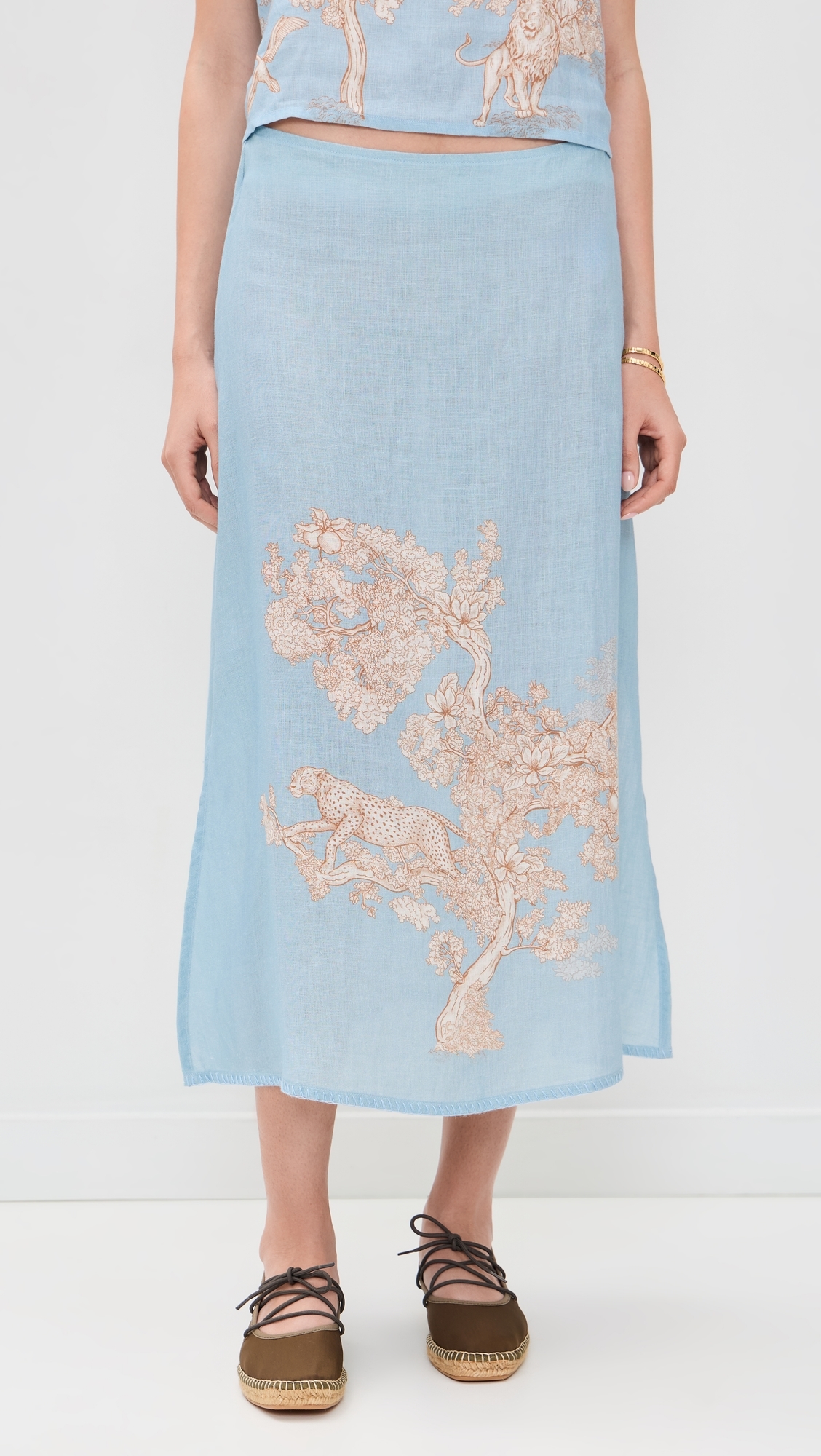 Savannah Skirt Light Blue