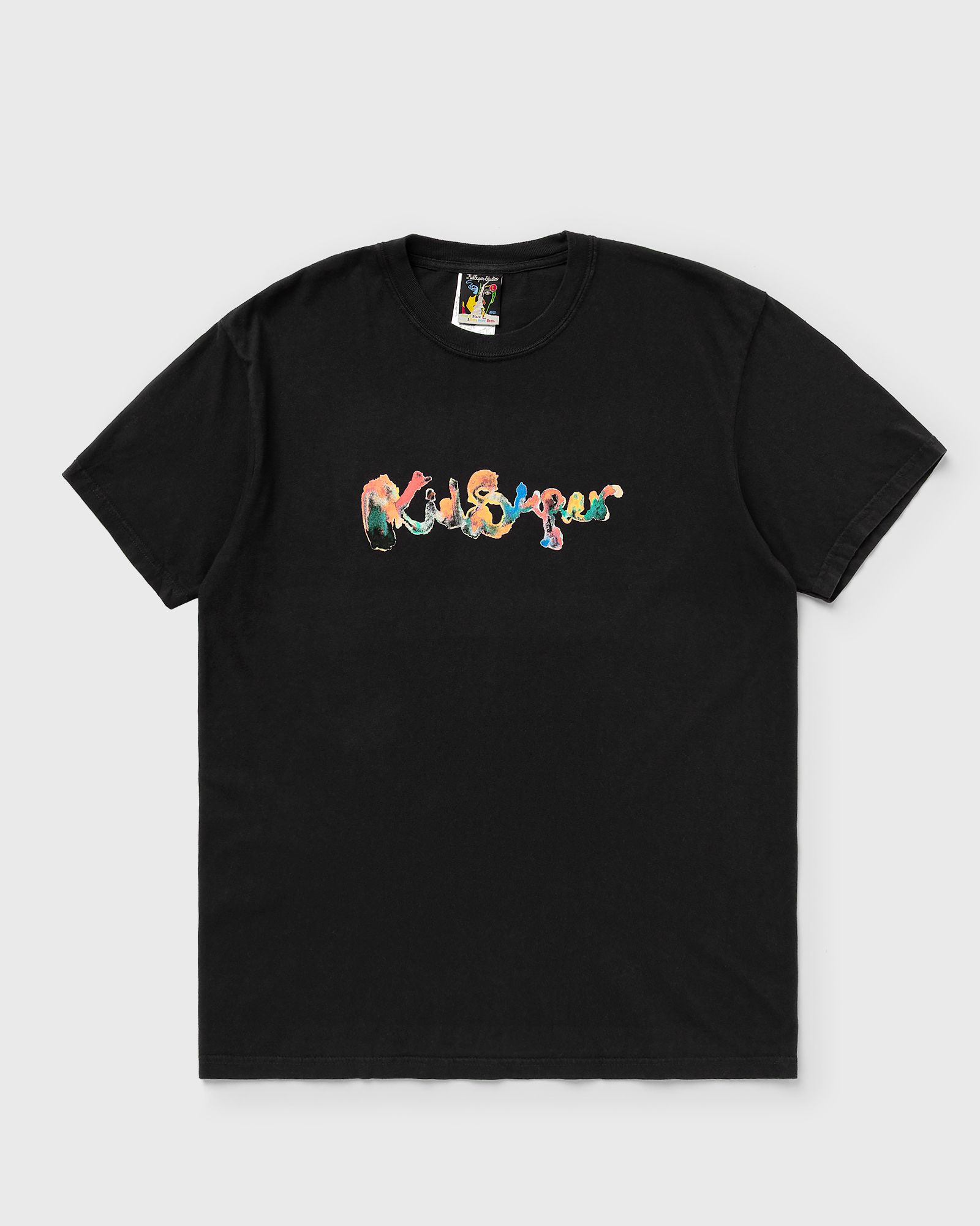Watercolor tee black male Shortsleeves now available at BSTN