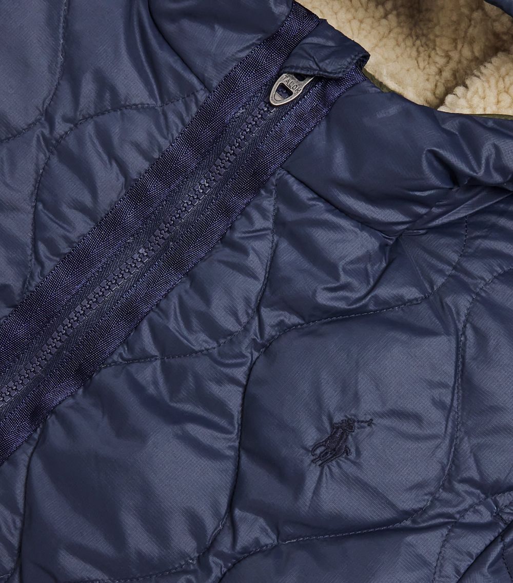 Quilted Down Longline Jacket (6-14 Years)