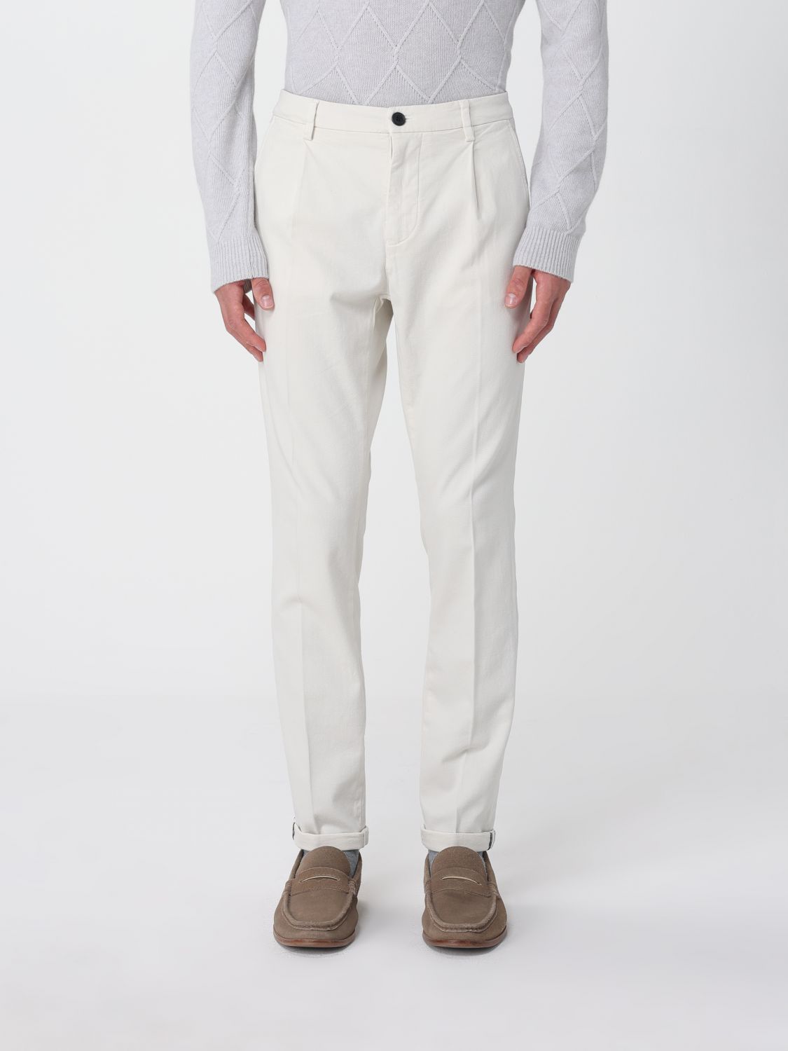 Pants Men color White