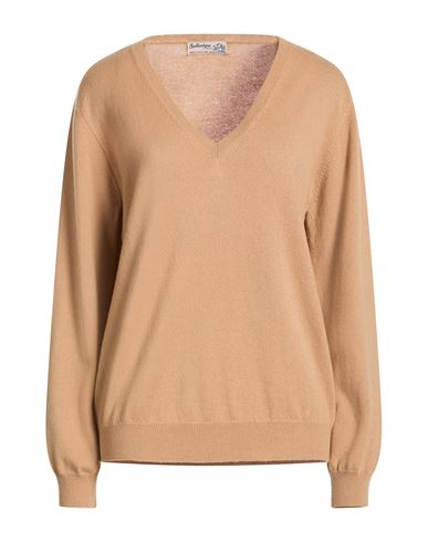 Woman Sweater Camel Size 10 Cashmere