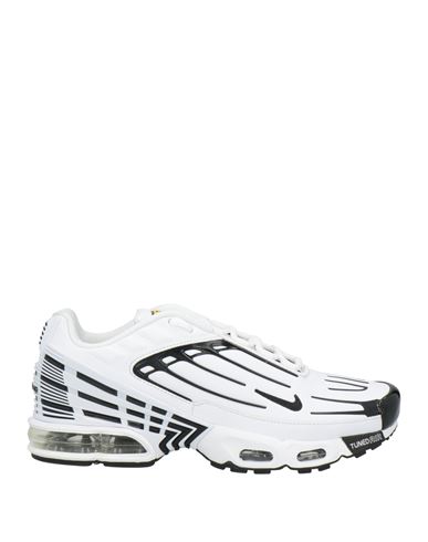 Man Sneakers White Size 4 Synthetisches Material