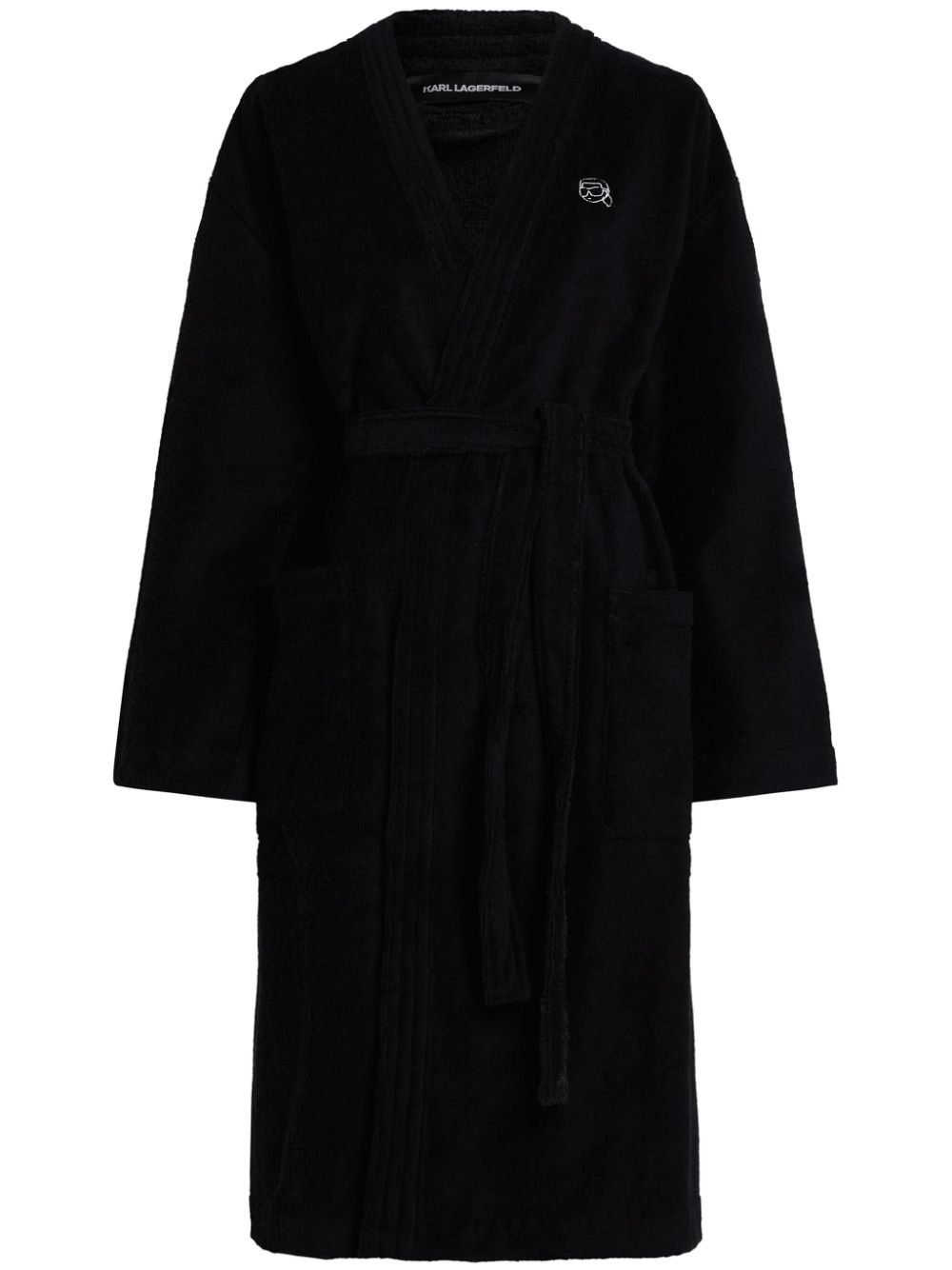 Ikon bathrobe - Black