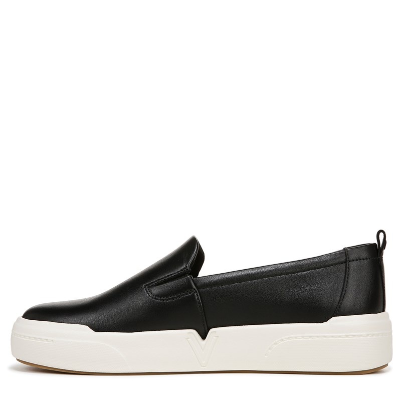 Women's Carson Slip On Sneakers (Black Leather)