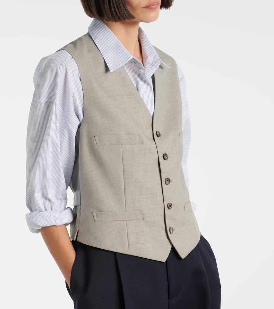 Jaiden wool vest