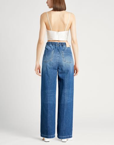 Crème Woman Jeans Blue Size 28 Cotton
