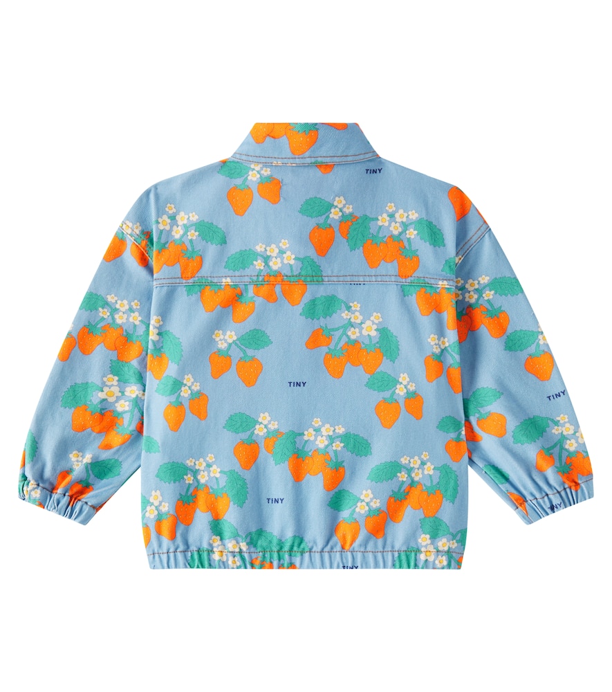 Tinycottons Strawberries denim jacket