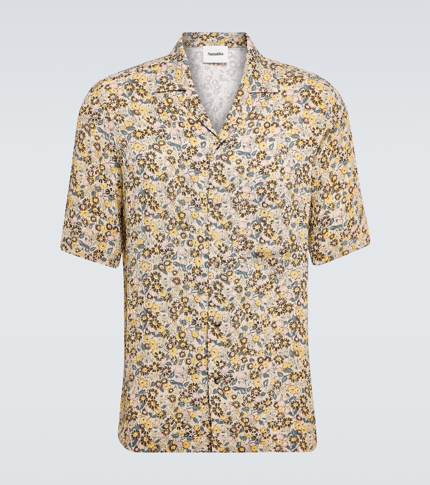 Floral printed shirt