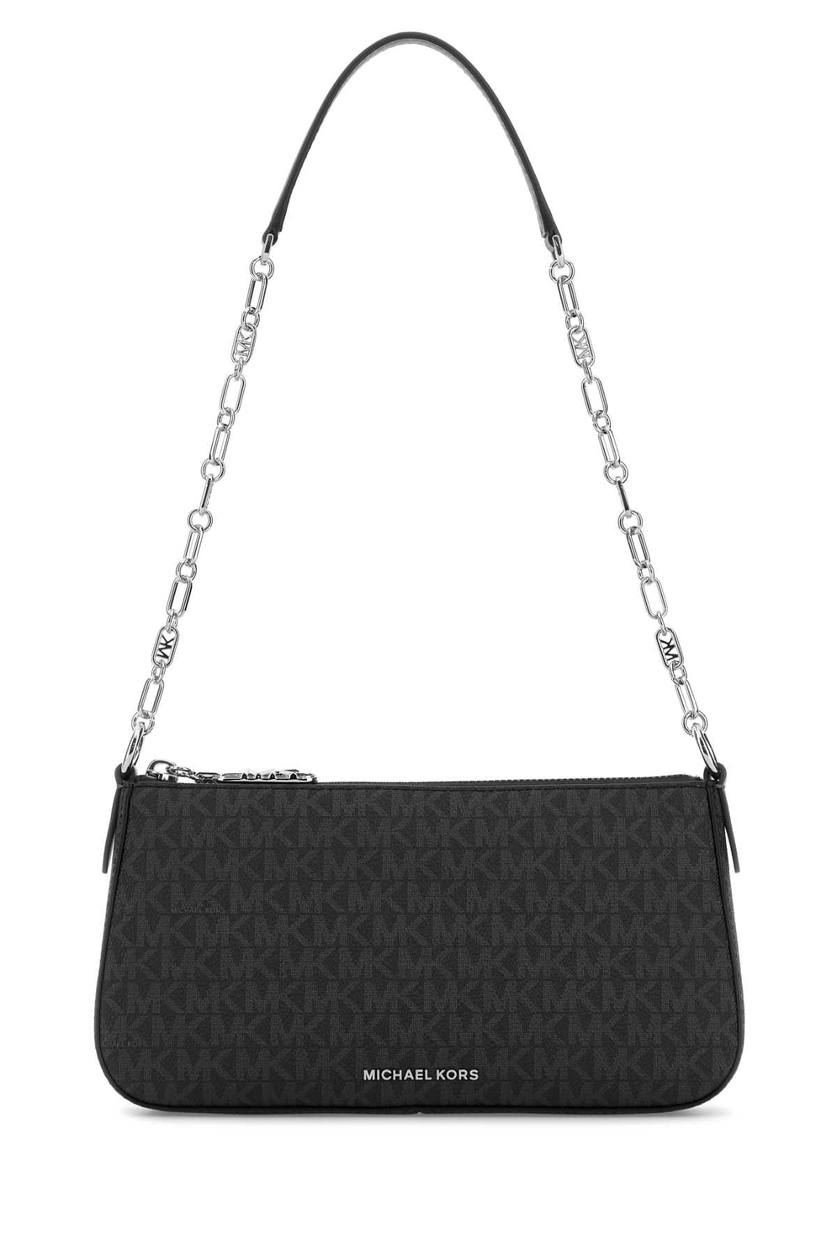 Chain Shoulder Bag — Black