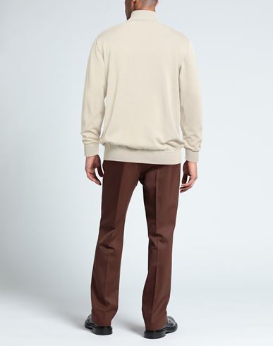 Man Cardigan Beige Size 44 Cotton