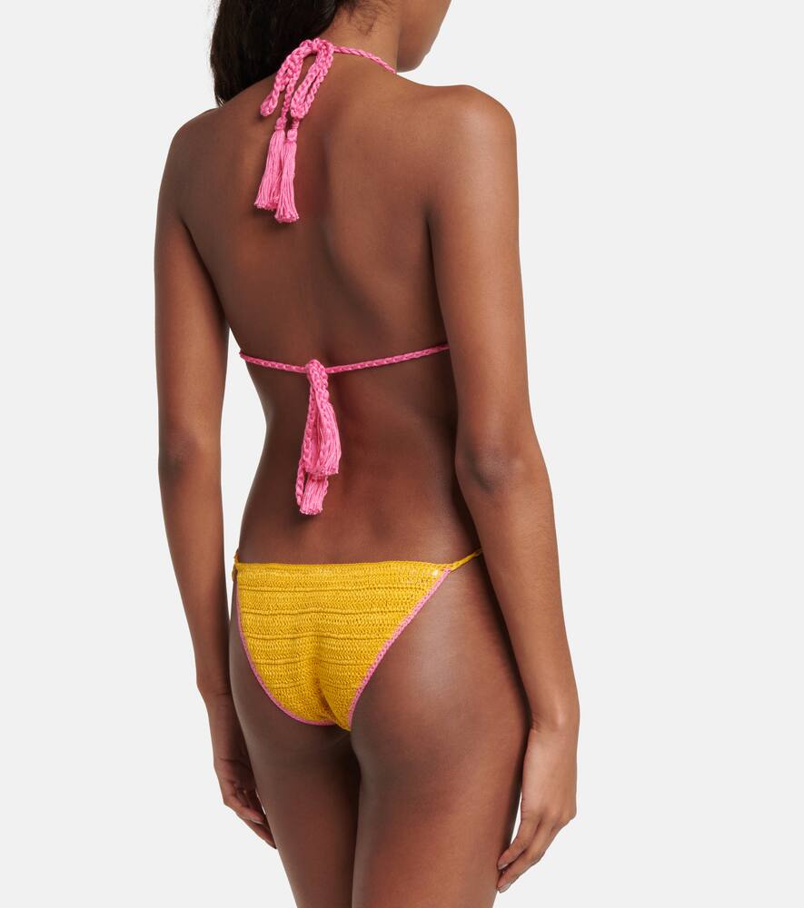Crochet cotton bikini bottom