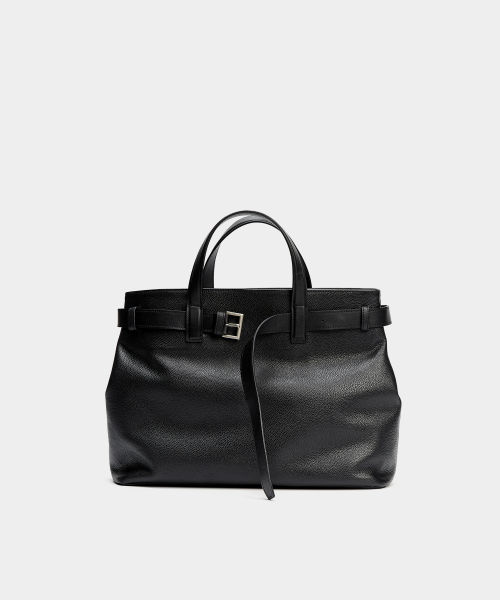 Belt Leather Tote Bag