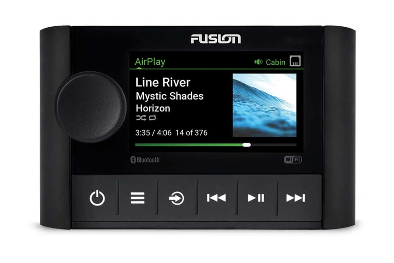 Fusion Apollo Marine Zone Stereo with Built-In Wi-Fi & Ethernet