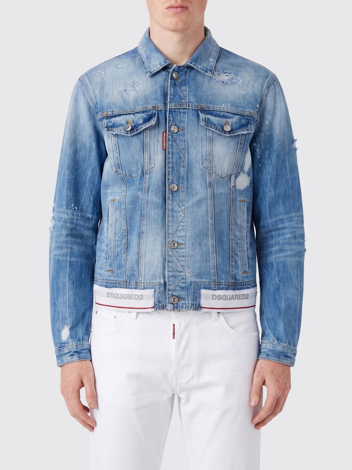 Jacket Men color Blue