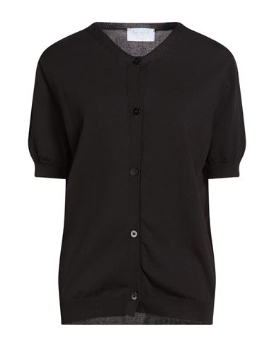 Collezione N_01 Woman Cardigan Black Size XS Viscose, Polyamide