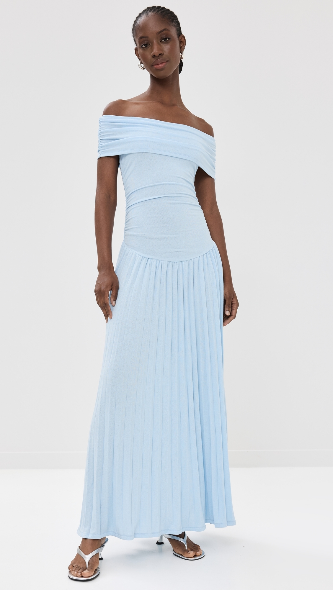 Field of Dreams Maxi Dress Soft Blue