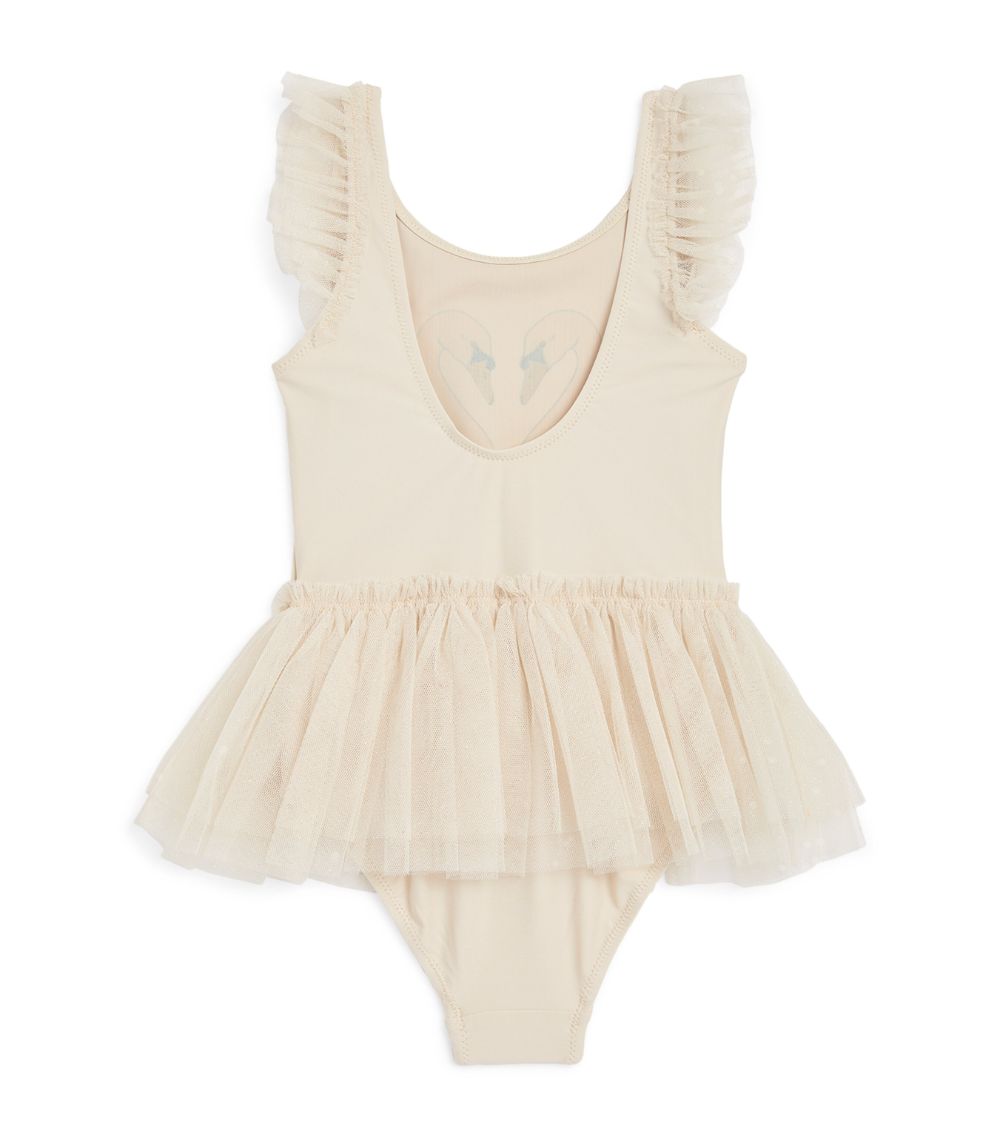Tulle-Trim Strut Swimsuit (2-4 Years)