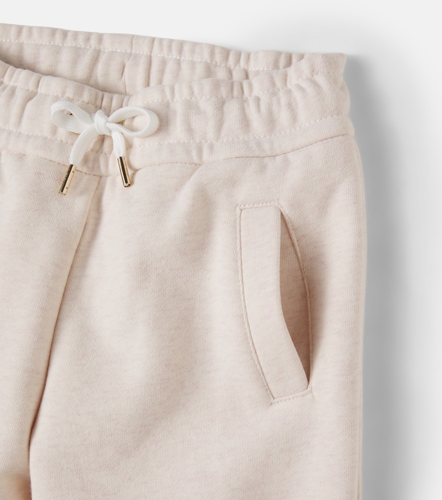 Chloé Kids Cotton jersey sweatpants