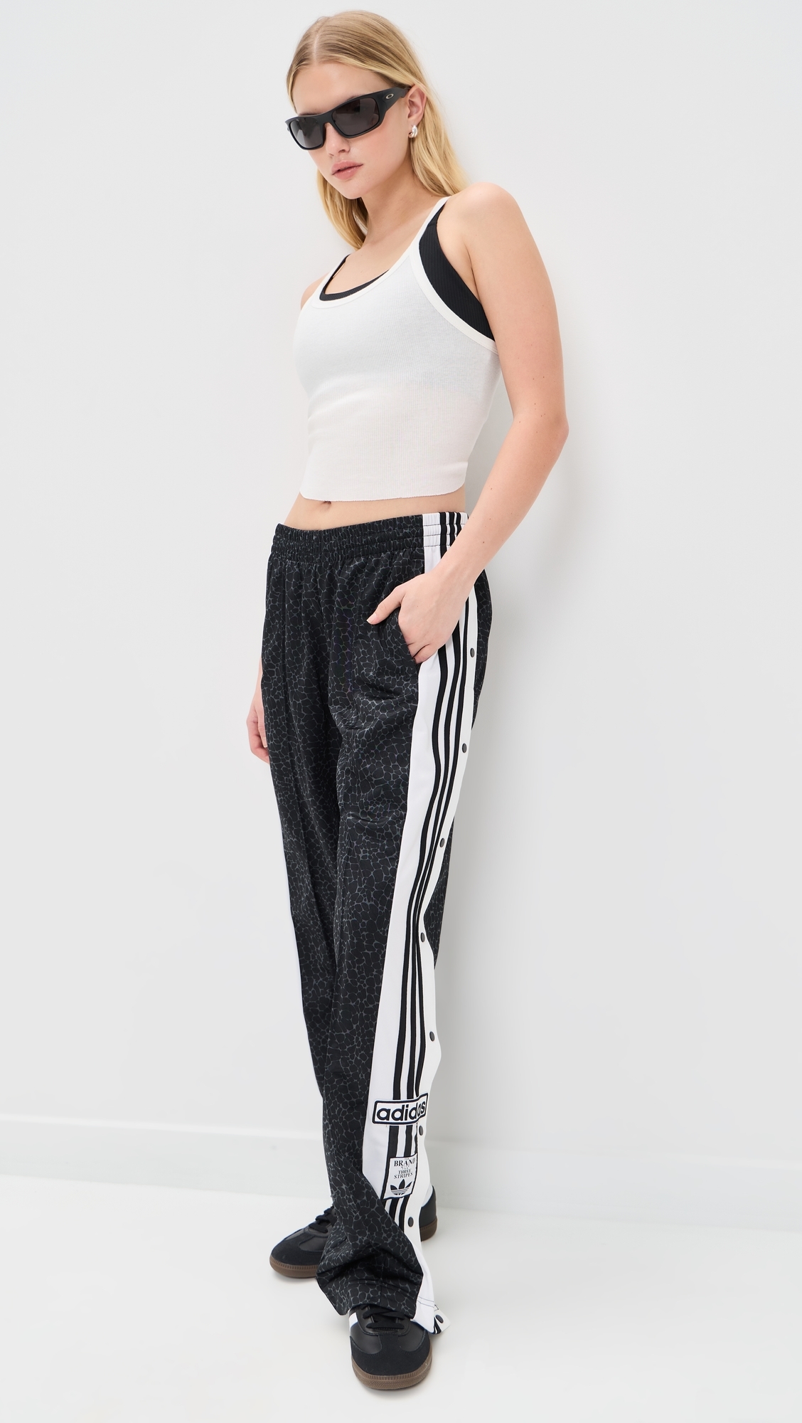 AOP Adibreak Pants Black/Grey Six