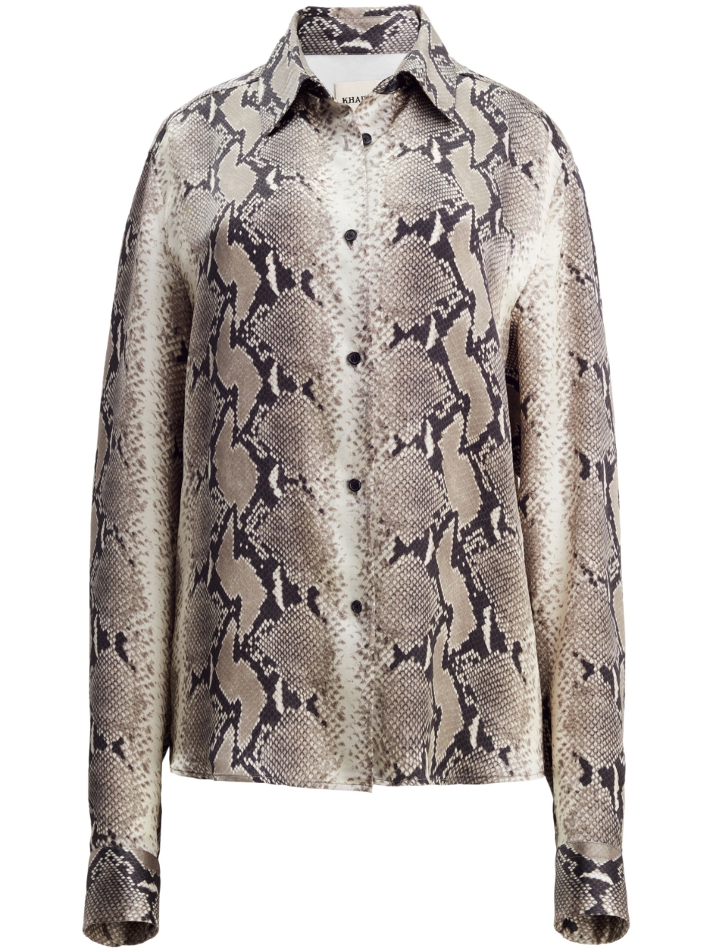 Argo snake-print shirt - Black