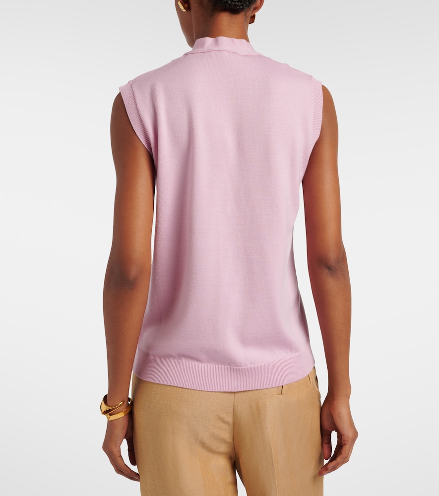 Blazé Milano Sebright wool, silk, and cashmere vest