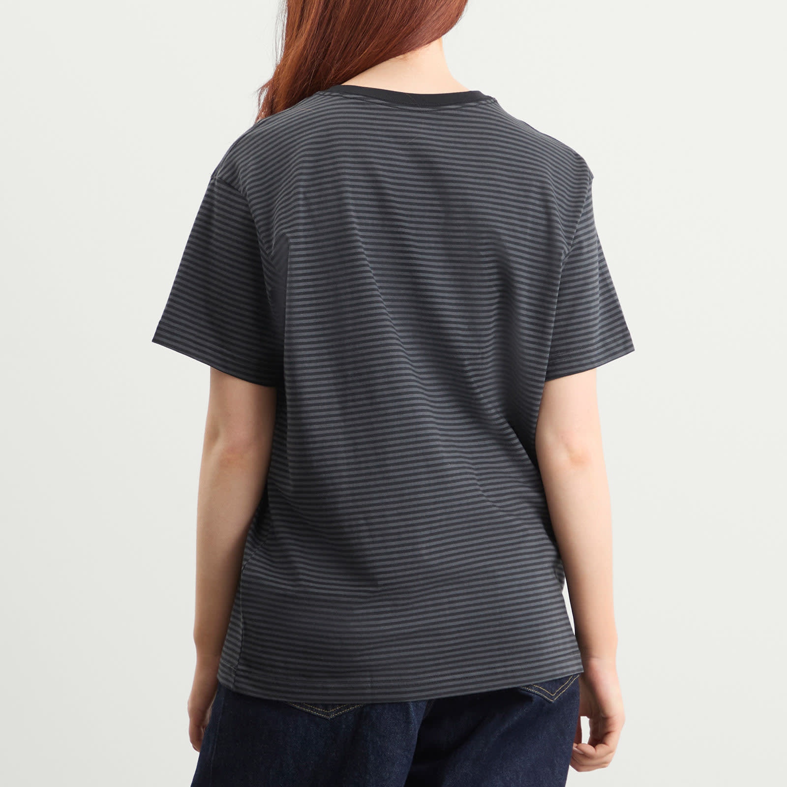 Women's NSW Stripe T-Shirt in Black