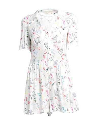 Woman Jumpsuit White Size 10 Cupro, Viscose, Zamak, Polyester, Nylon