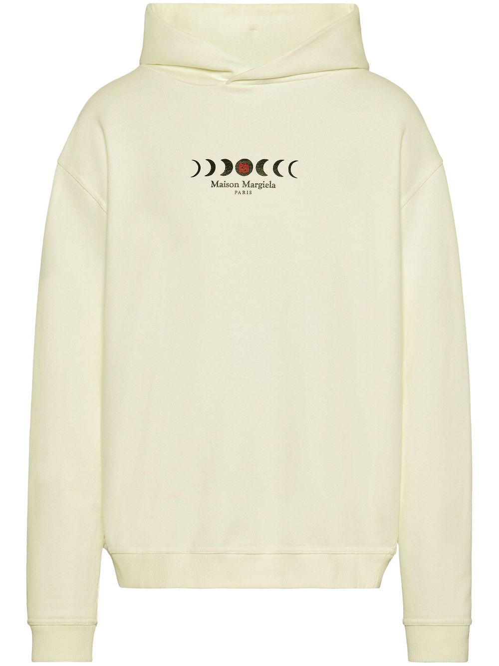 Logo-print hoodie - Neutrals