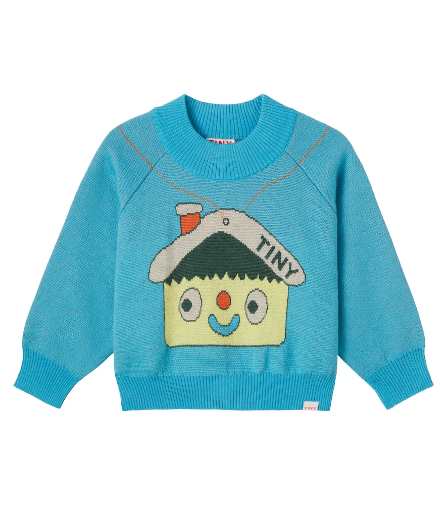 Smiley Cottage wool-blend sweater