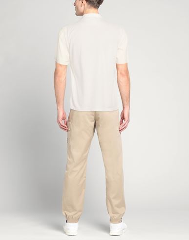Man Polo shirt Ivory Size 40 Cotton