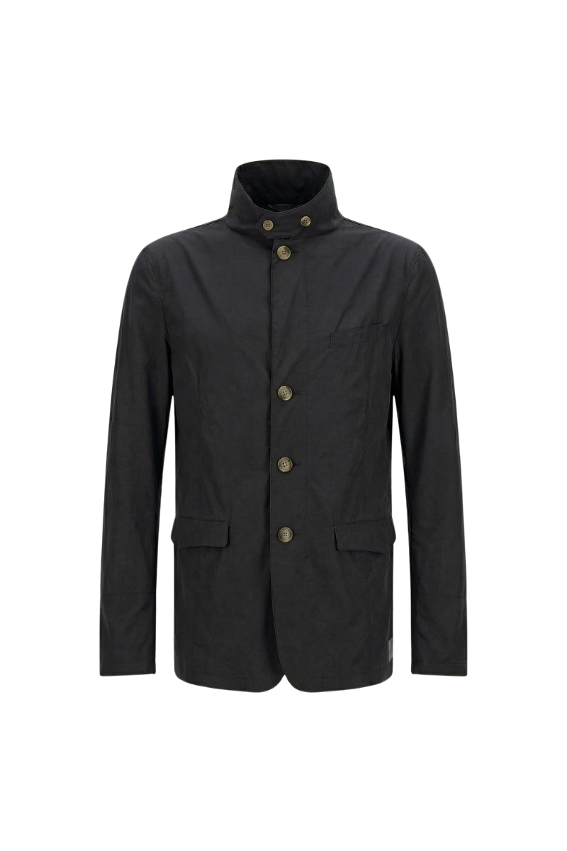 Nylon Lightweight Jacket — Black