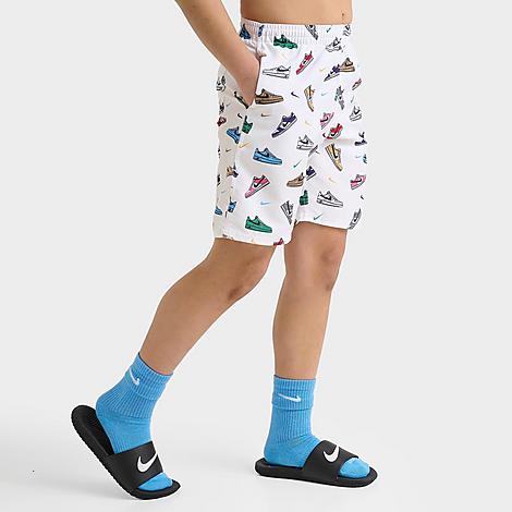 Boys Big Kids Swim Breaker 7 Inch Volley Shorts in Sail