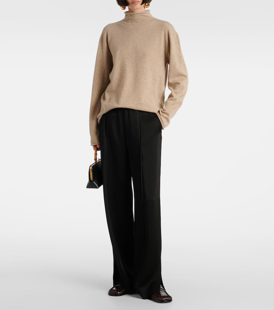 Cashmere turtleneck top