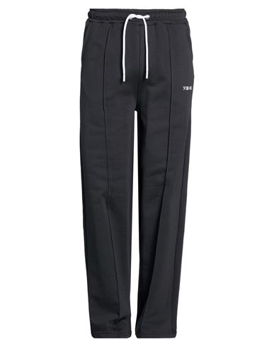 Man Pants Charcoal Size L Cotton