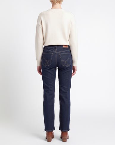 Woman Jeans Blue Size 25 Cotton, Elastane