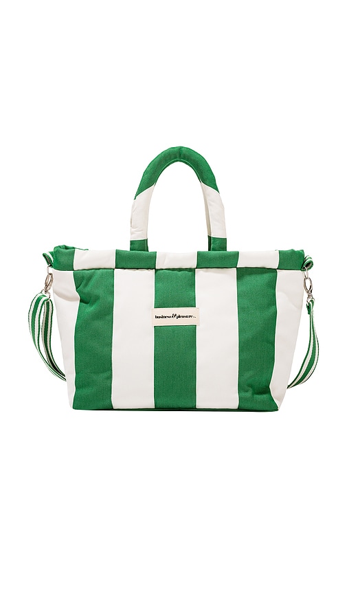 Business & pleasure co. Cloud Cooler Tote Bag in Green