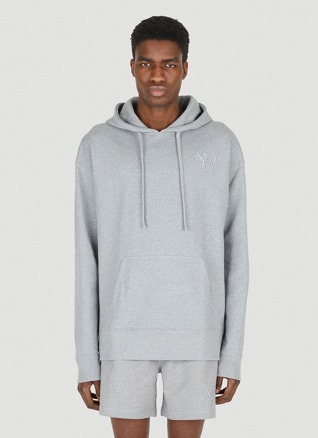 Logo Embroidered Hooded Sweatshirt