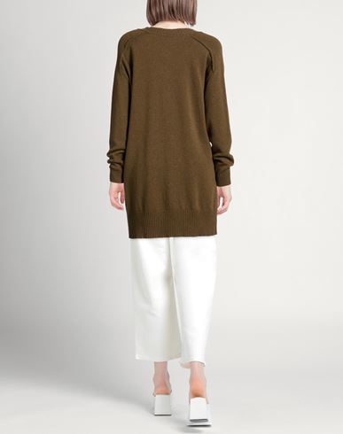 B. yu Woman Sweater Military green Size M Polyamide, Viscose, Wool, Cashmere