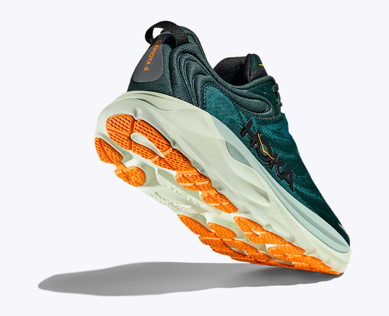 HOKA Men's Gaviota 6 Shoes in Bay Leaf/Tidal Wave