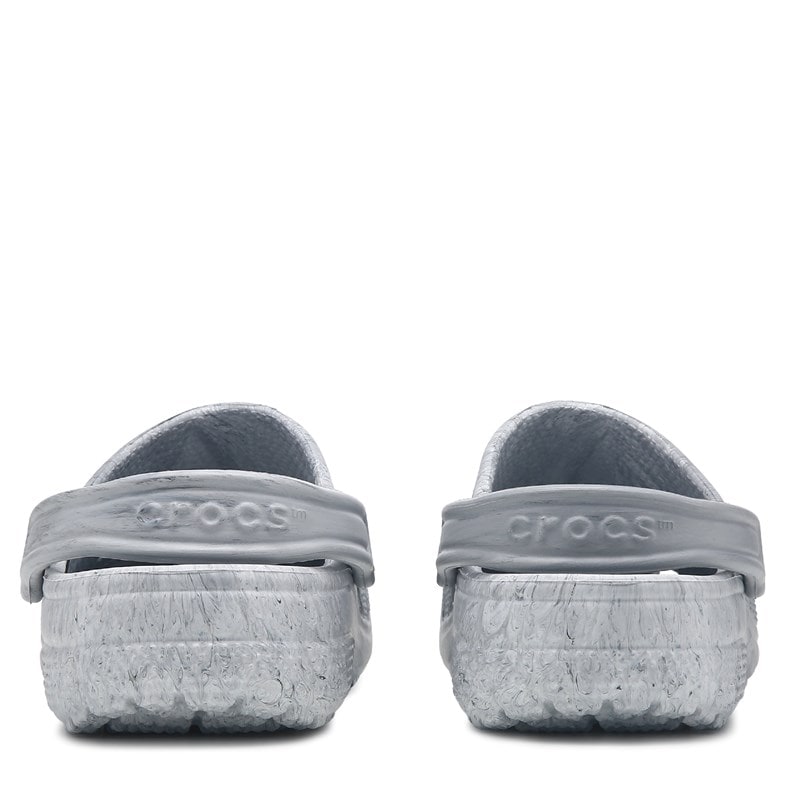 Classic Marbled Clog Shoes (Grey Swirl)