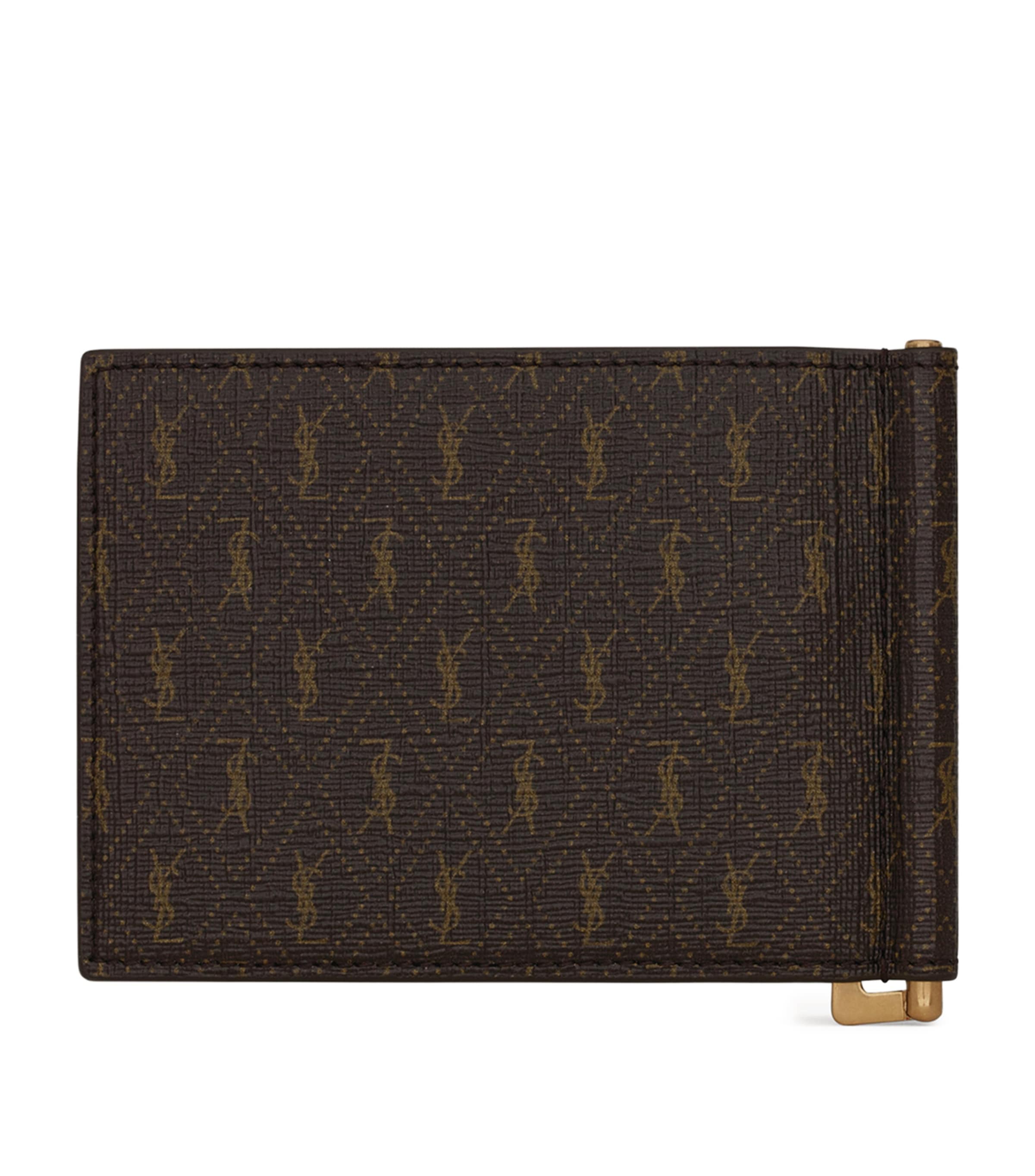 Small Monogram Money Clip Wallet
