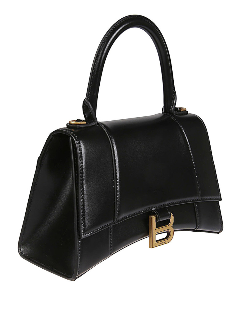 Black Hourglass Satchel